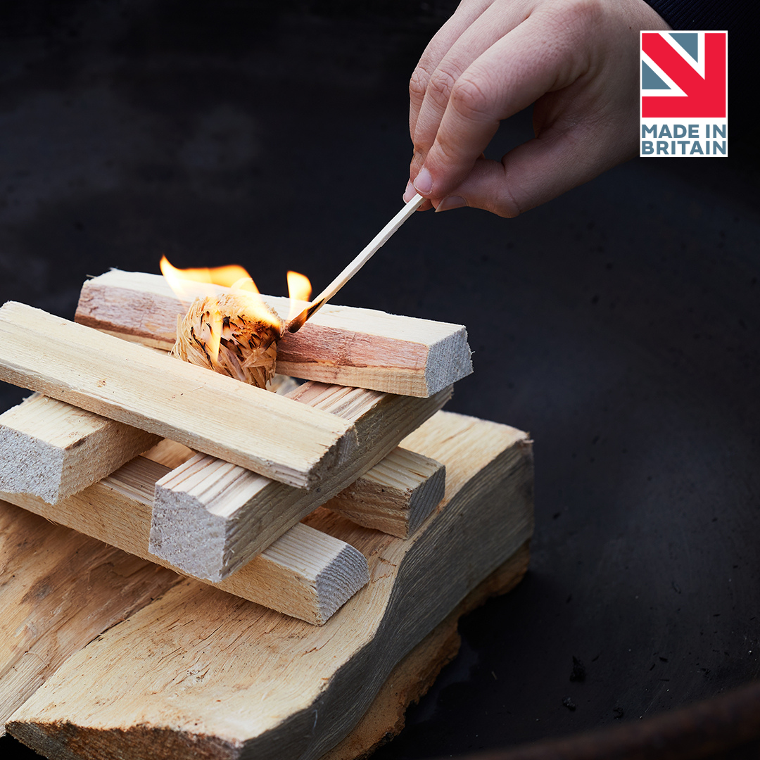 Flaming Firewood & Flamers 24 Bundle