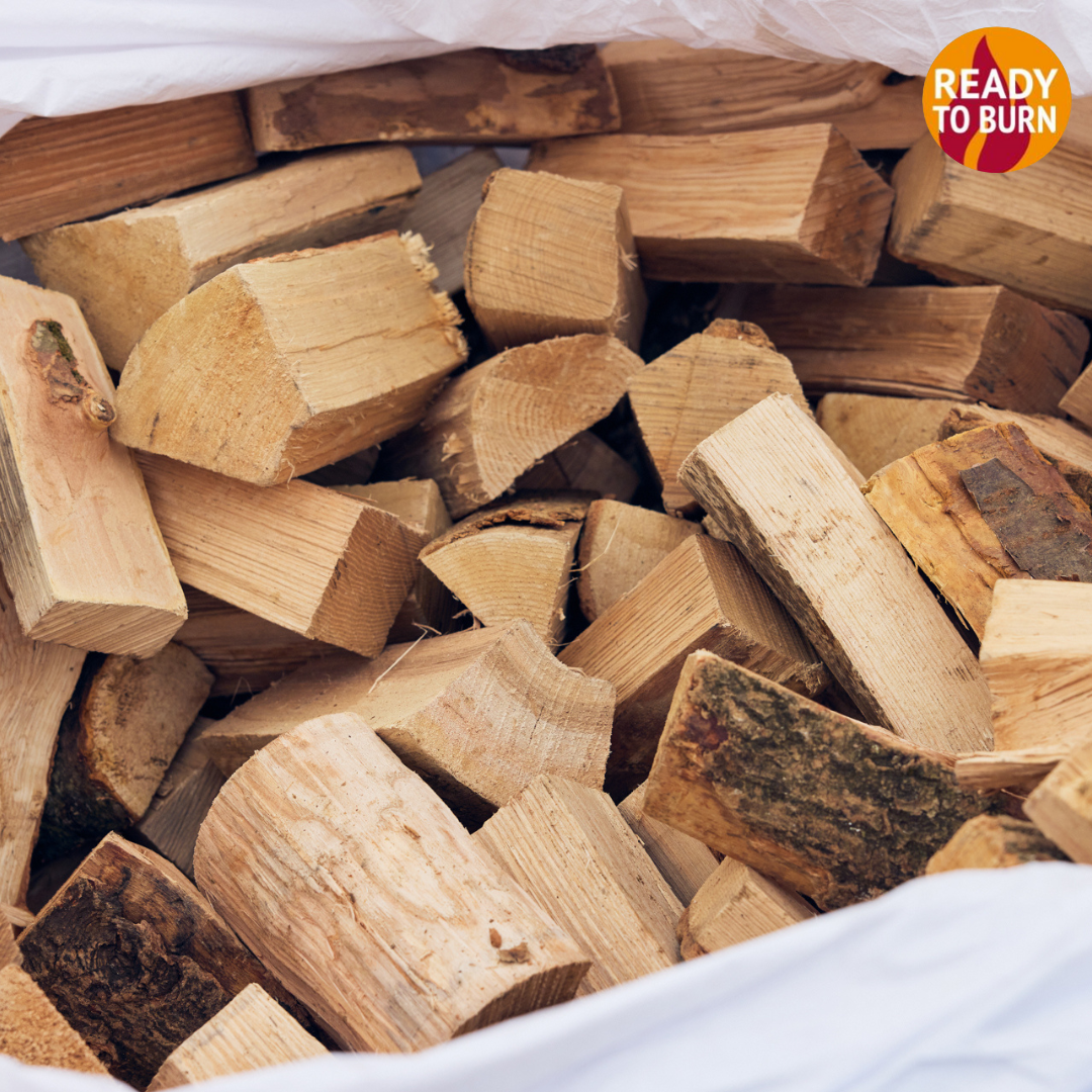 Premium Kiln Dried Logs 1.6m3 Bulk Bag