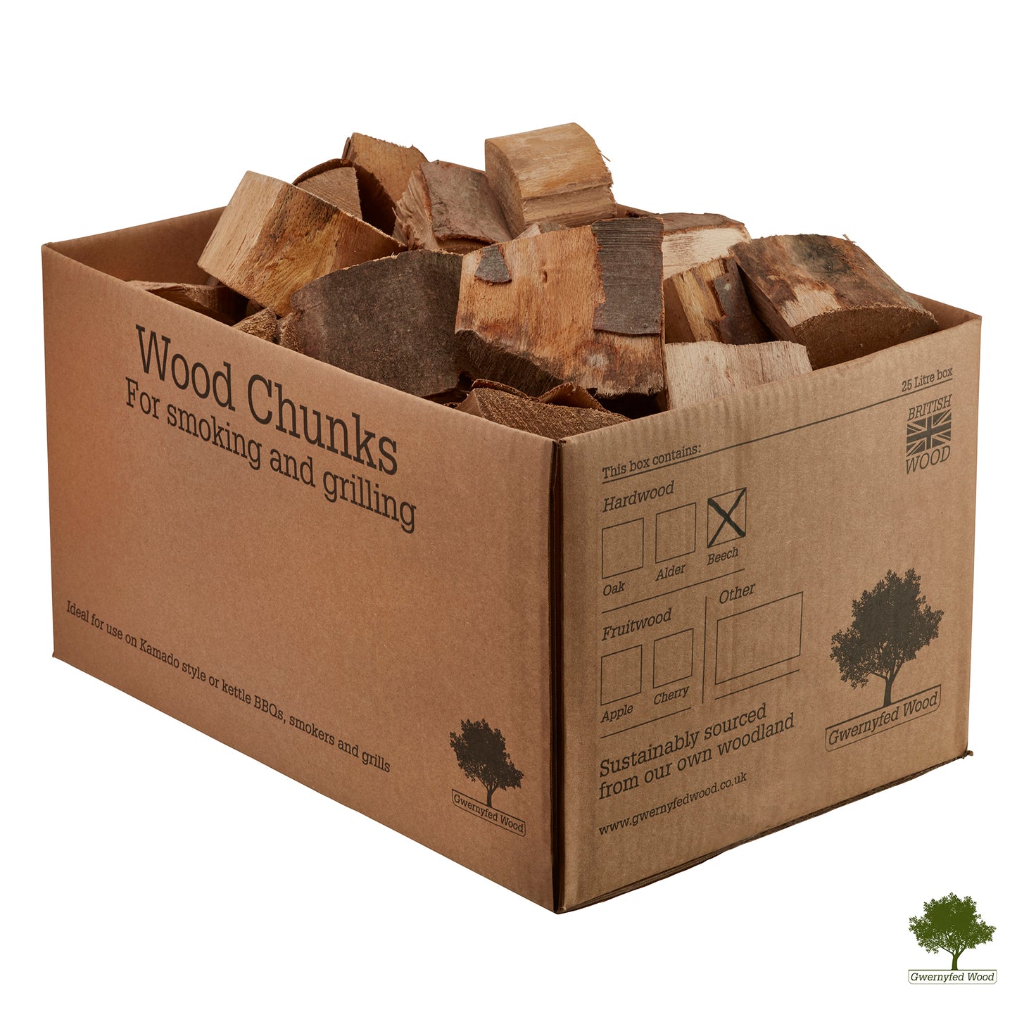 25 Litre BBQ Smoking & Cooking Chunks