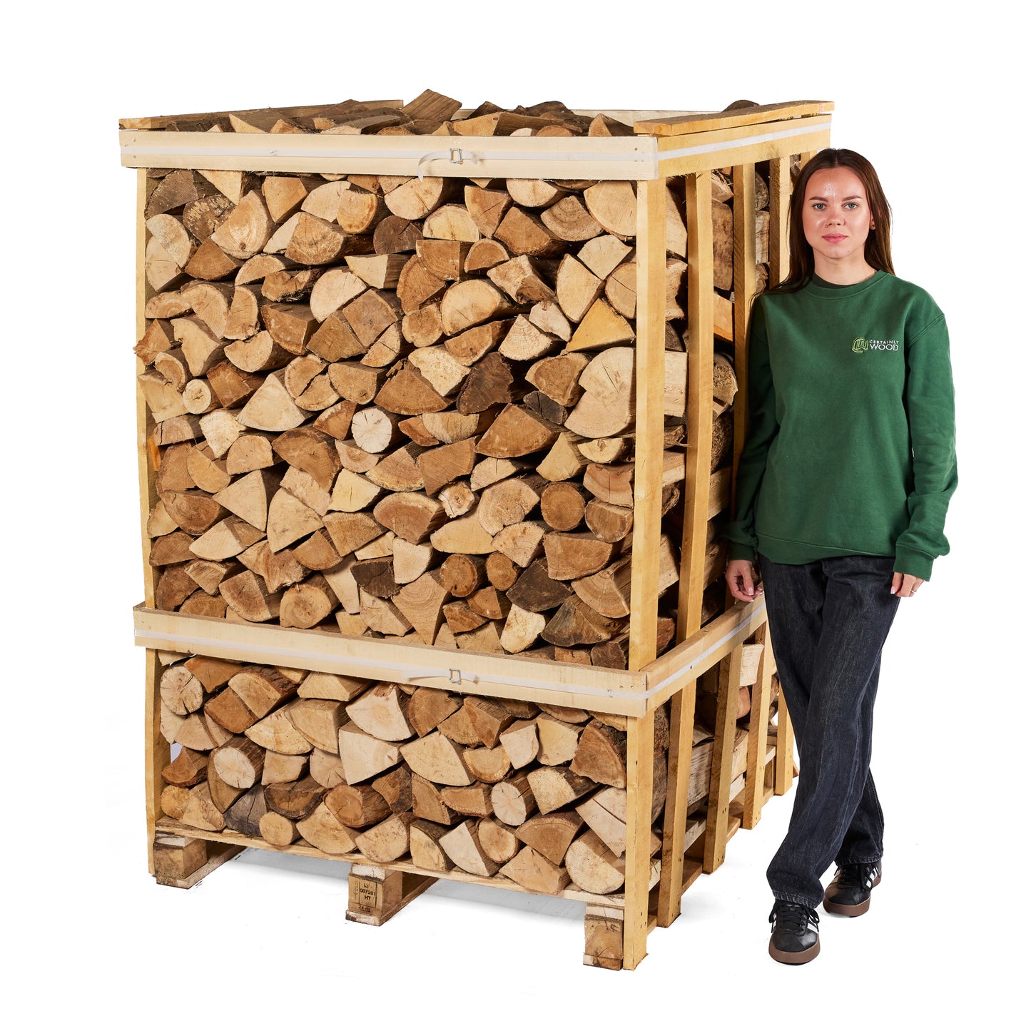 Kiln Dried Birch & Oak Crate