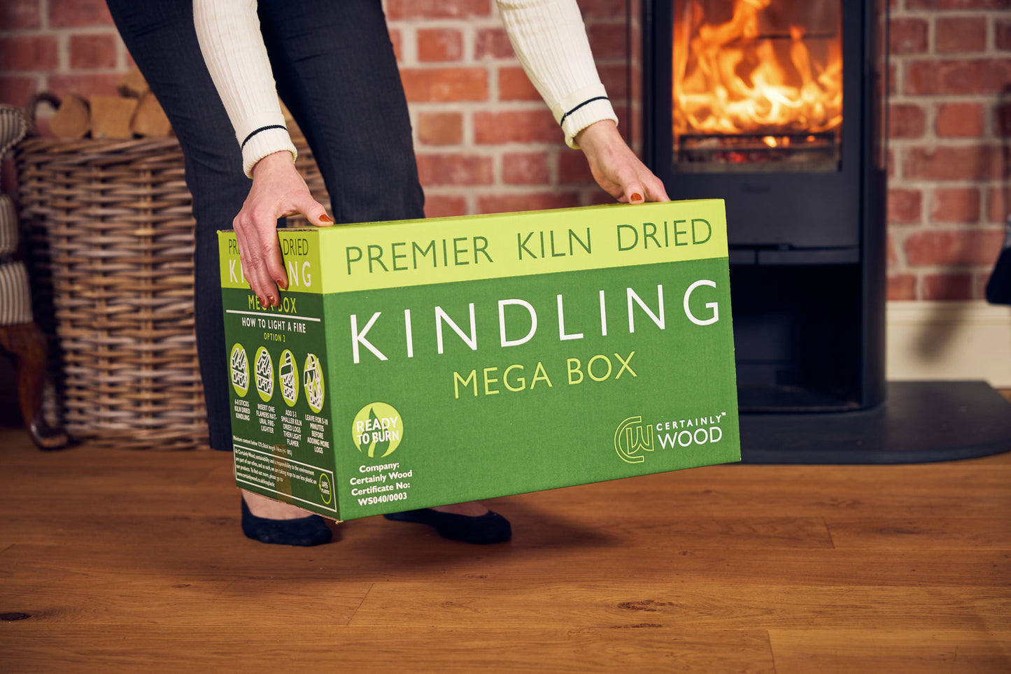 Mega Box Kiln Dried Kindling