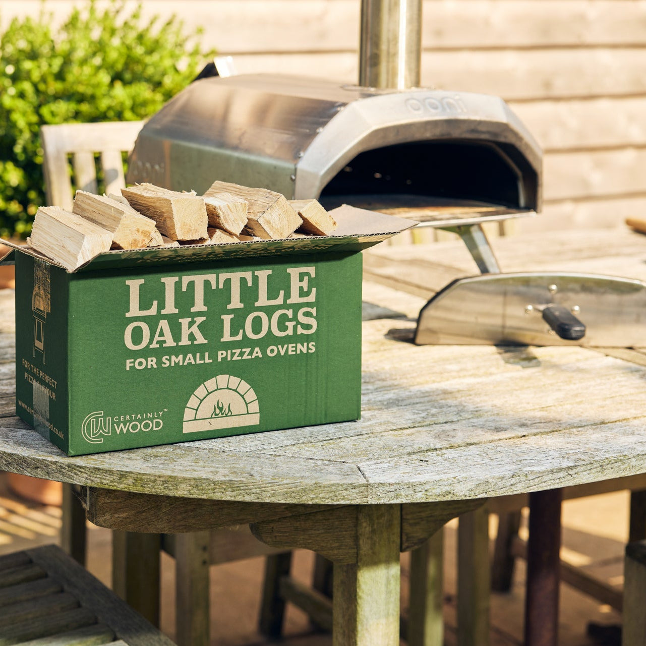 Oak Pizza Logs