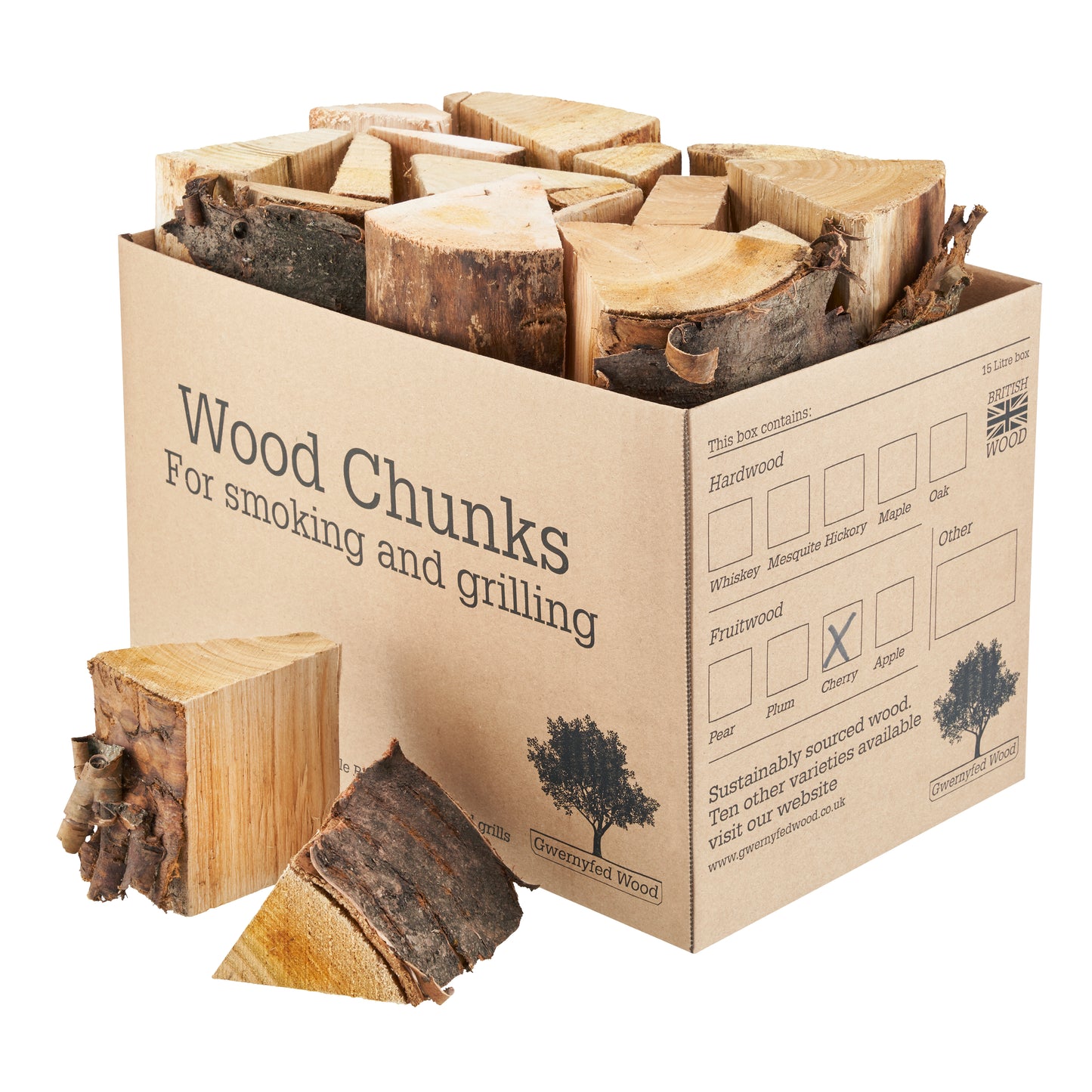 15 Litre BBQ Smoking & Cooking Chunks