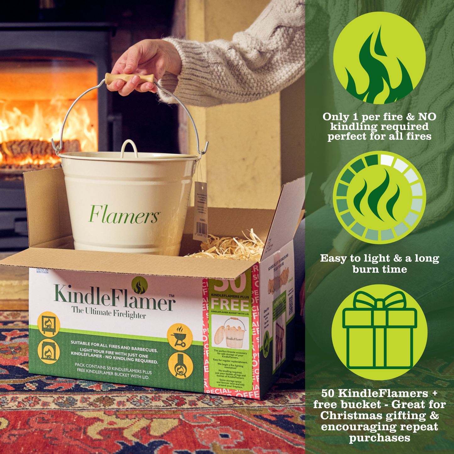 KindleFlamers 50 + Bucket Special Offer Pack