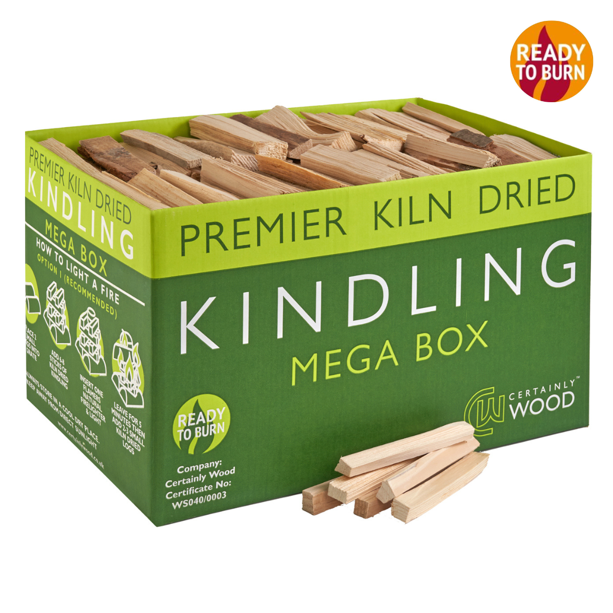 Mega Box Kiln Dried Kindling