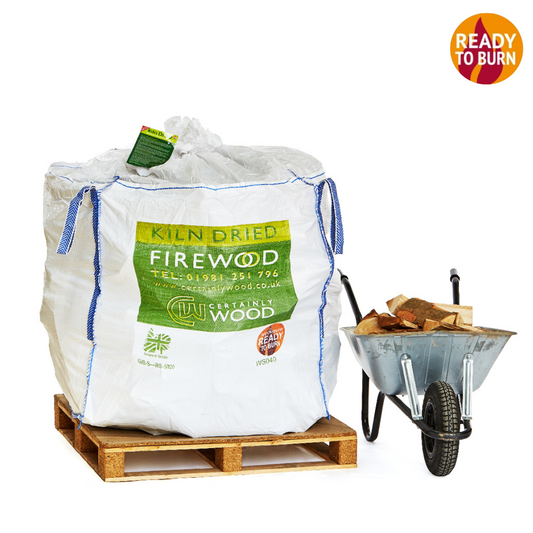 Premium Kiln Dried Logs 1.2m3 Bulk Bag