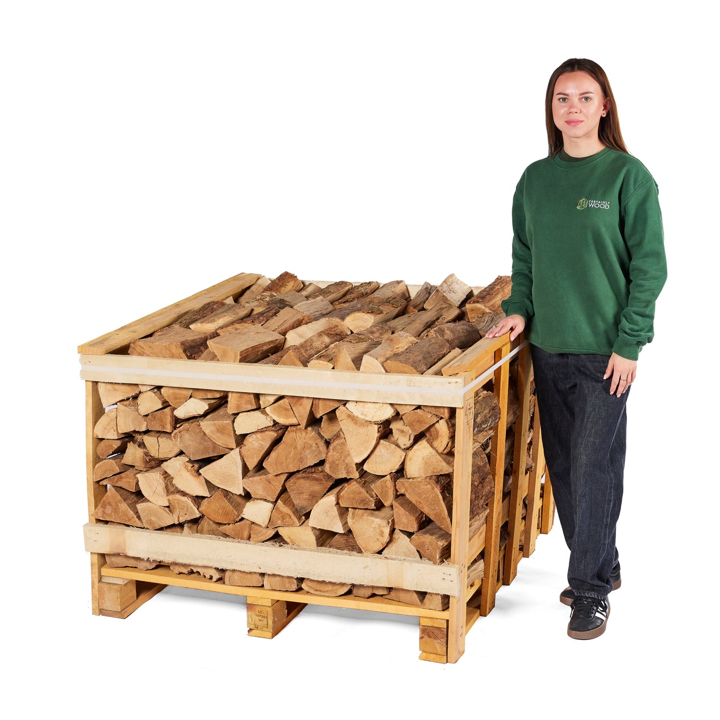 Kiln Dried Birch & Oak Crate