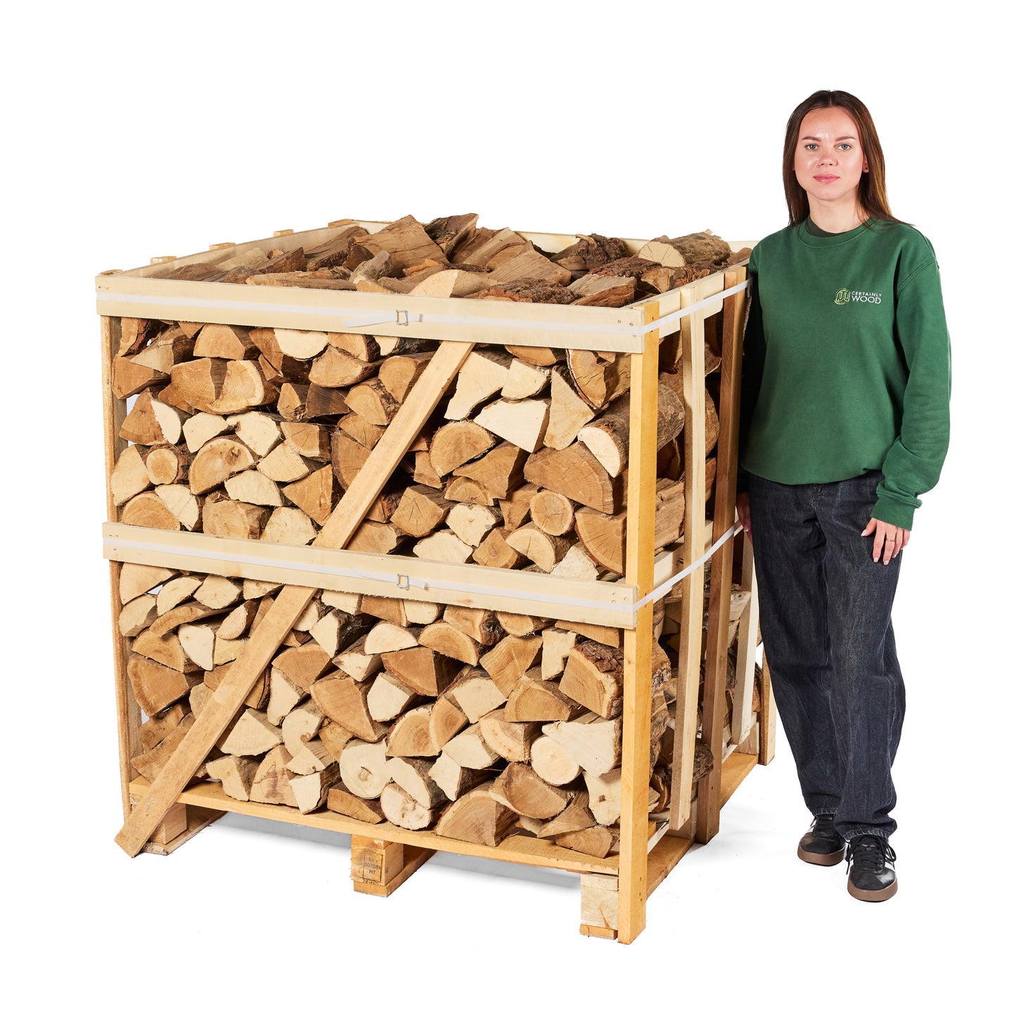 Kiln Dried Birch & Oak Crate