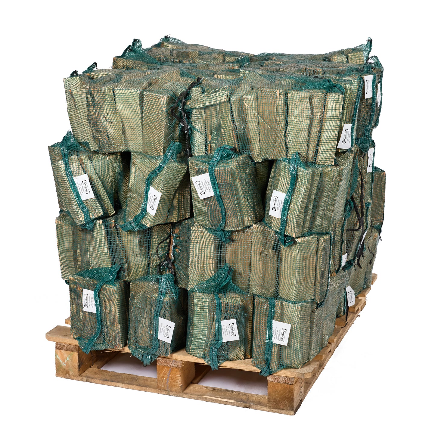 Kiln Dried Hardwood Logs In Nets