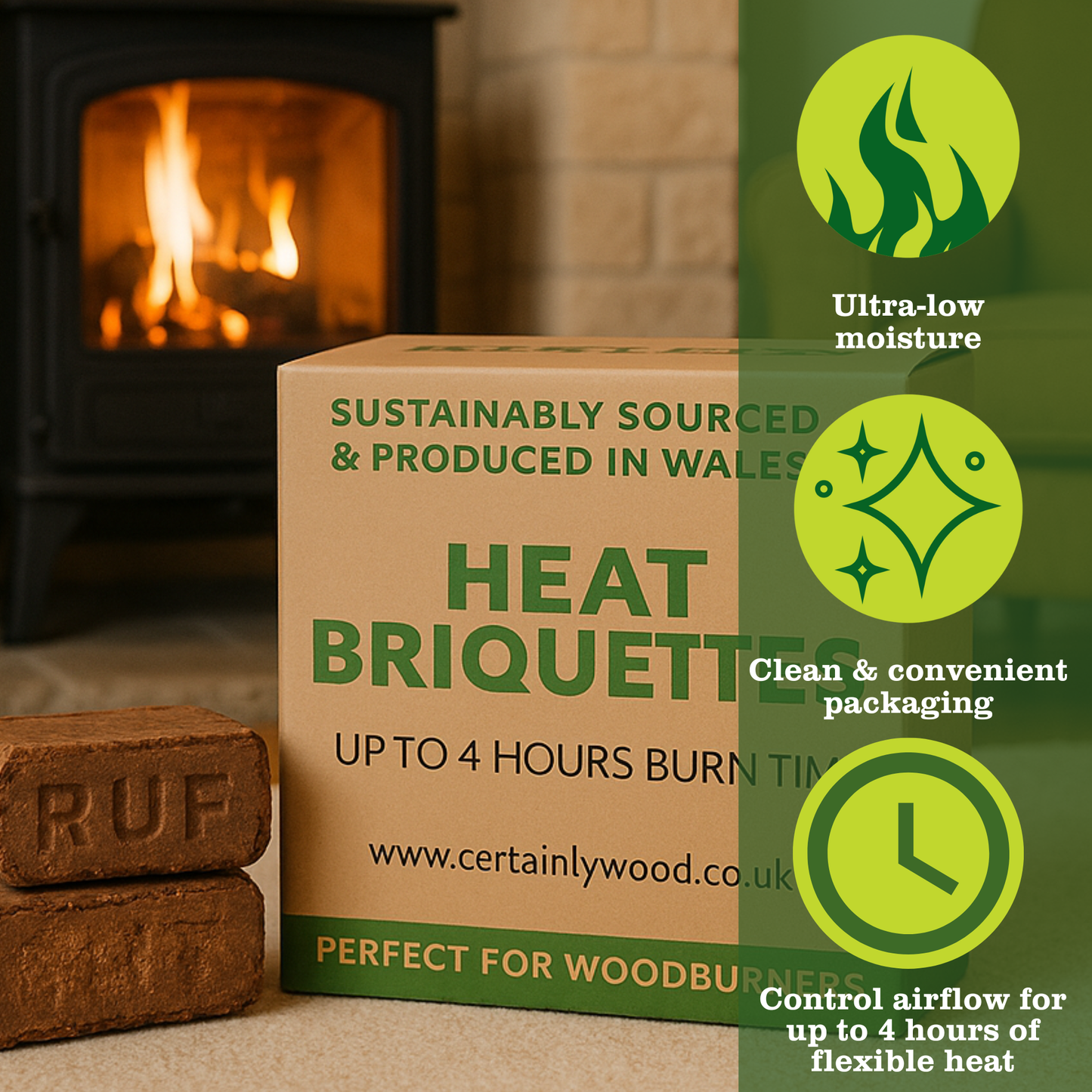 Heat Briquettes