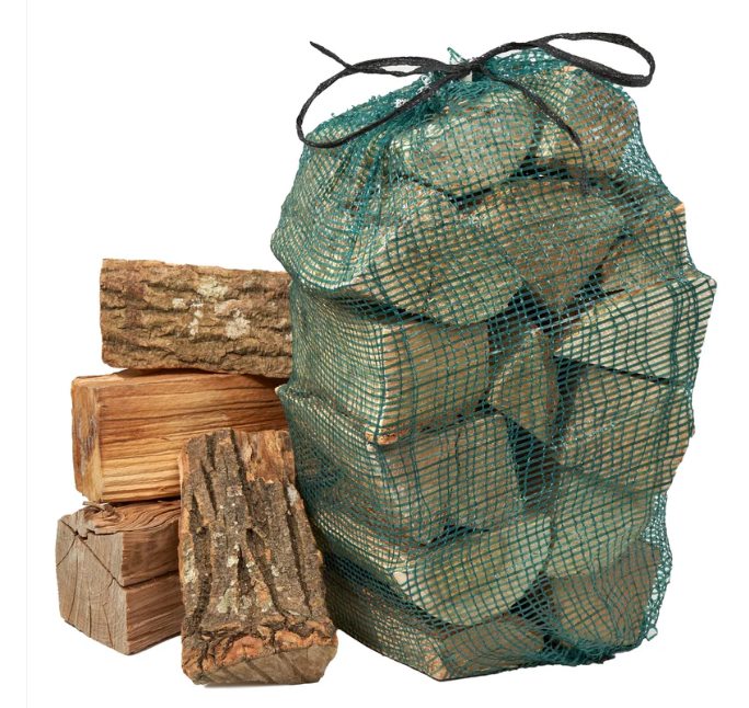 Kiln Dried Hardwood Logs In Nets