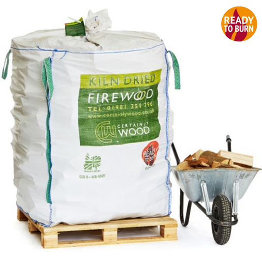 Premium Kiln Dried Logs 1.6m3 Bulk Bag